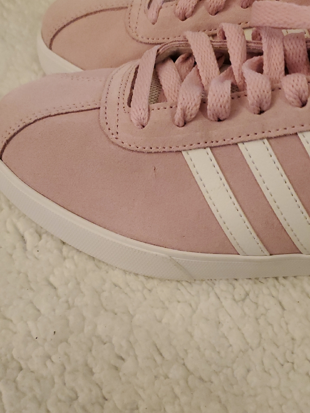 NWB/NWT - Adidas Women's Courtset Sneakers - SZ 9 - in Frost Pink - DB0146 - Picture 4 of 12